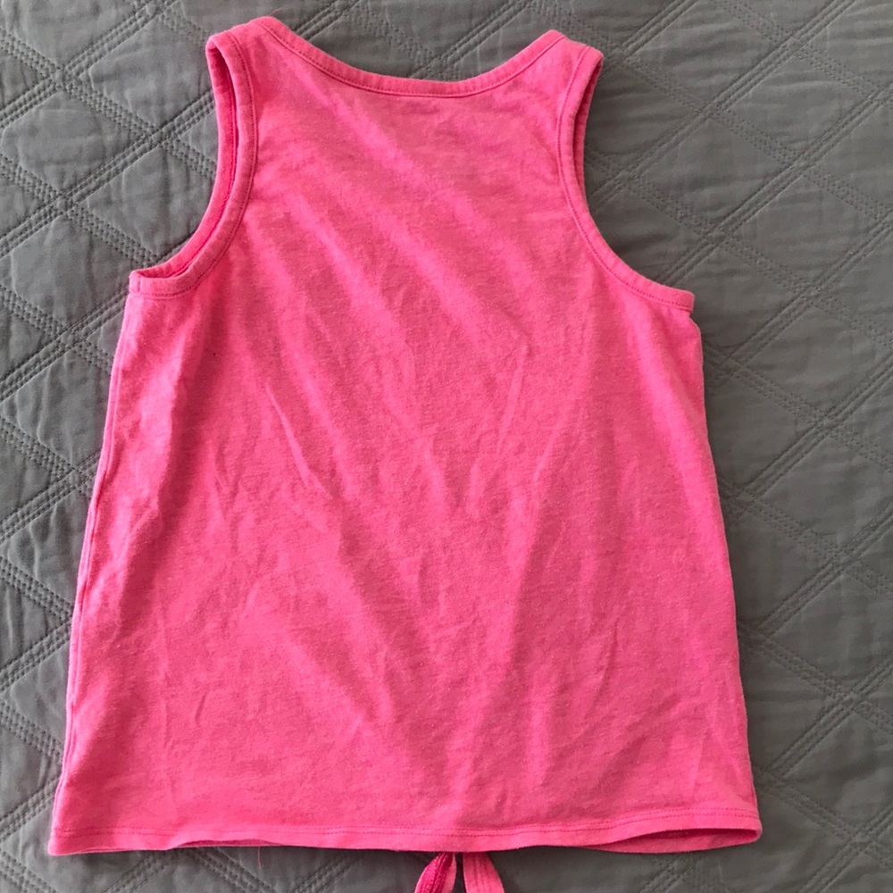 🌻Children’s place neon pink summer tank top - Picture 4 of 5